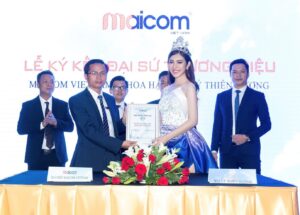 Read more about the article Hoa Hậu Thiên Hương trở thành đại sứ thương hiệu cho Maicom