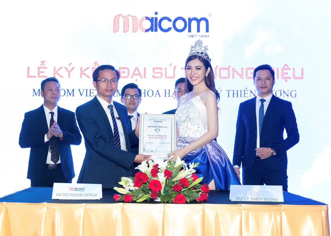 You are currently viewing Hoa Hậu Thiên Hương trở thành đại sứ thương hiệu cho Maicom